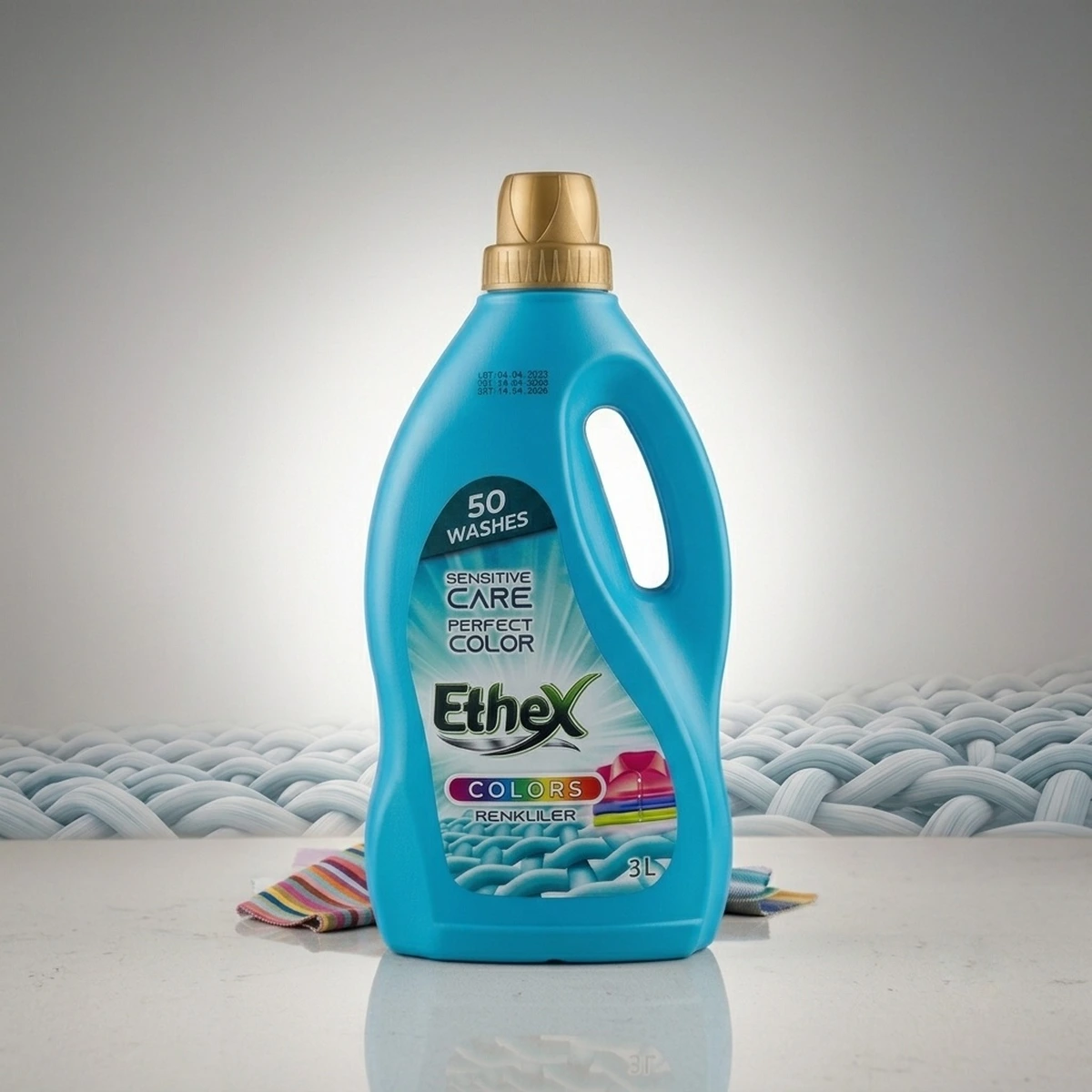 Ethex Sıvı Çamaşır Deterjanı (Renkli) Görsel 1